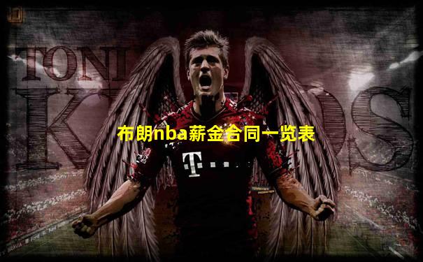 布朗nba薪金合同一览表